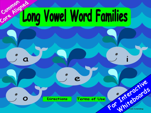 Long Vowels PowerPoint Game