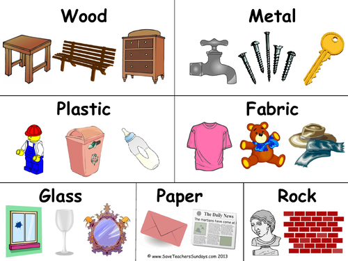 Everyday Materials Year 1 Planning and Resources | Teaching Resources