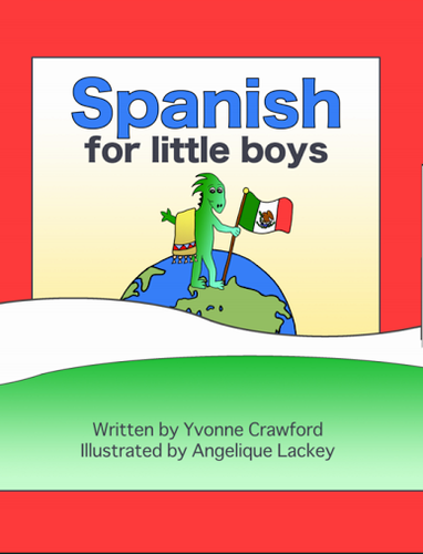 Spanish for Little Boys Workbook 