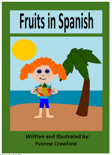 Spanish Fruits Vocabulary Sheets, Worksheets and Matching Game