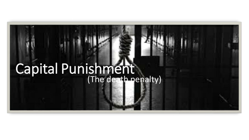 The Death Penalty - religious views