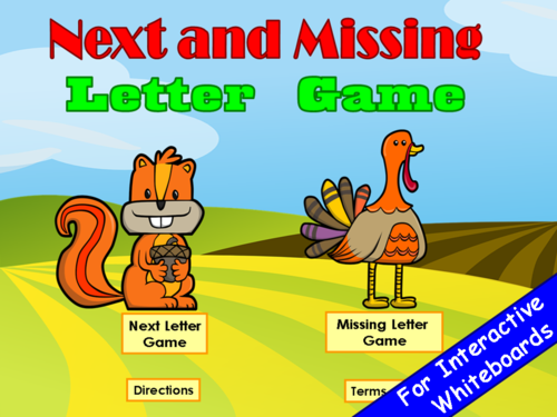 ABC Order PowerPoint Game