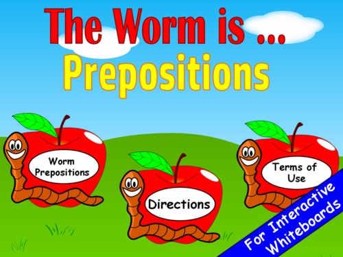 Prepositions PowerPoint Game Teaching Resources