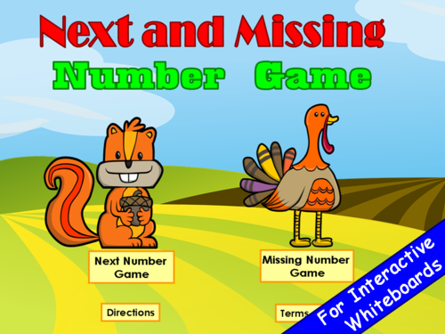 Number Order PowerPoint Game