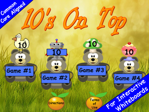 Counting by 10's PowerPoint Game