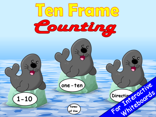 Ten Frame Counting PowerPoint Game