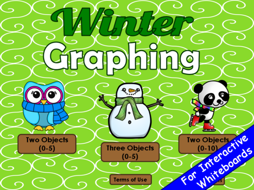 Winter Graphing PowerPoint Game