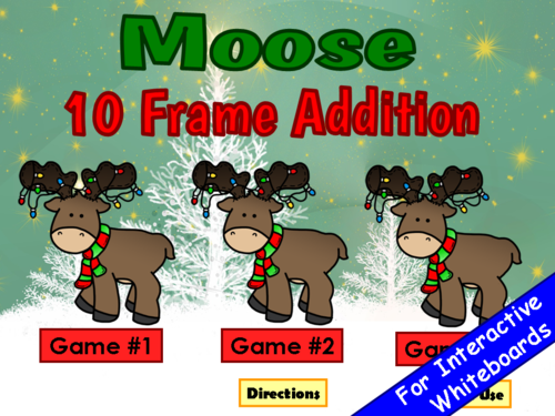 10 Frame Addition PowerPoint Game