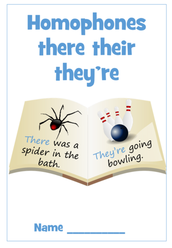 Their, There and They're - Year 2 Homophones - Information ...