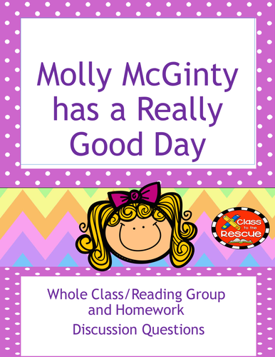 Molly McGinty Has A Really Good Day Discussion and HW Questions