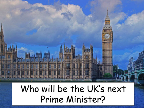 Who will be the next Prime Minister of the UK? An informative and topical presentation 