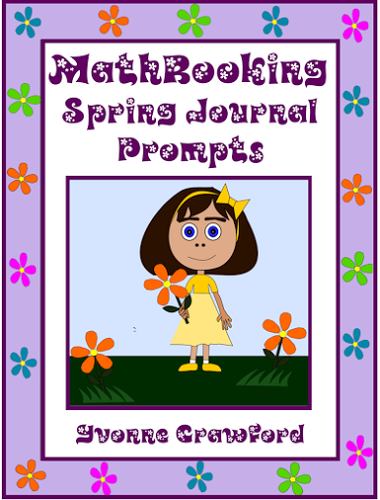 Spring Math Journal Prompts (1st and 2nd grade)