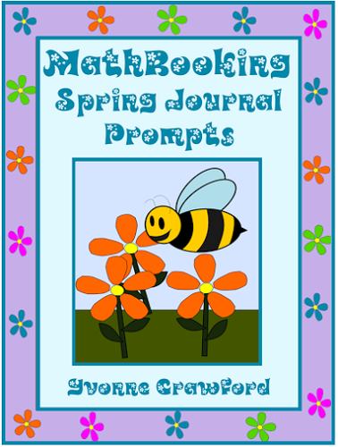 Spring Math Journal Prompts (3rd and 4th grade)