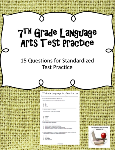7th Grade Language Arts Topics