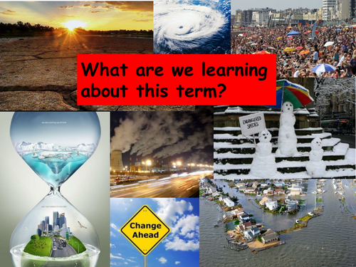 Climate Change - set of 14 lessons