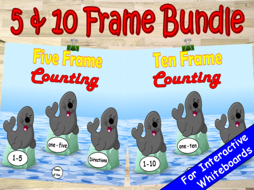 Five Frame and Ten Frame Counting Bundle