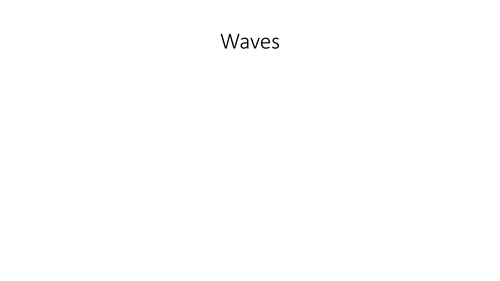 New AQA 2018  Physics/Trilogy Waves