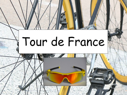 Tour de France informative and interesting presentation on the cycle race