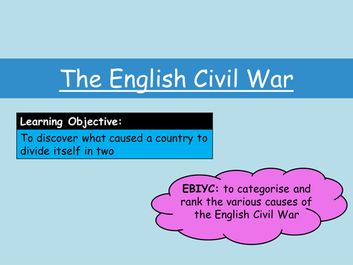 The English Civil War