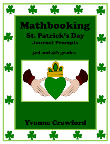 St. Patrick's Day Math Journal Prompts (3rd & 4th grade)