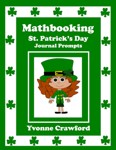St. Patrick's Day Math Journal Prompts (kindergarten)