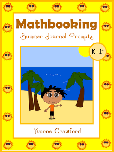 Summer Math Journal Prompts (kindergarten and 1st grade)