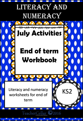 July Fun Workbook