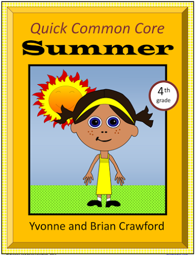 Summer Review No Prep Common Core Math (4th grade)