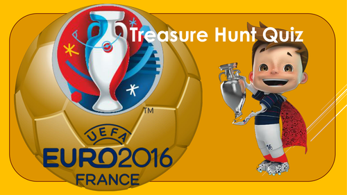 Euro 16: Treasure Hunt Quiz