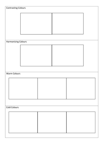 Colour Theory Exercise