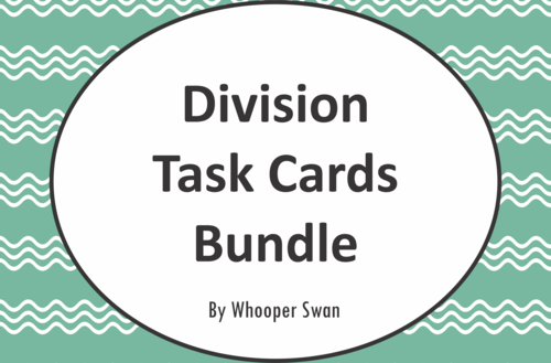 Division Task Cards Bundle