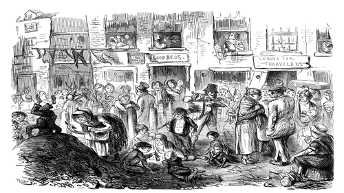 Industrial Revolution - Living conditions in towns and cities