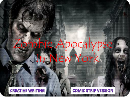Zombie Apocalypse in New York - Comic Strip Version