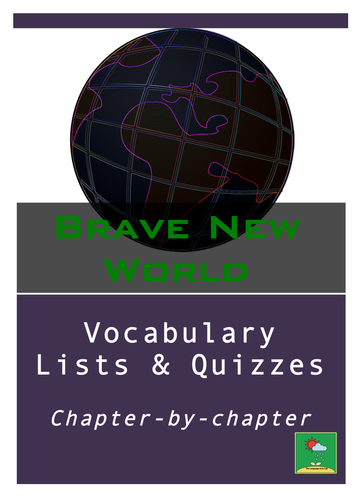 Brave New World Vocabulary Quizzes