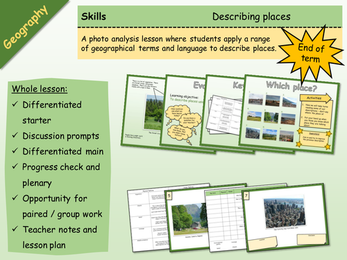 Geography - Skills - Describing Places