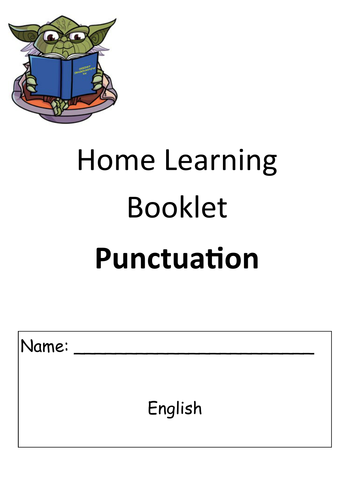 English Skills and Literacy: Homework Booklets and Tracker