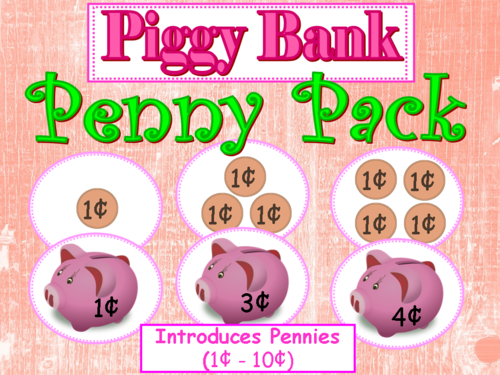 Money Penny Piggy Bank Pack