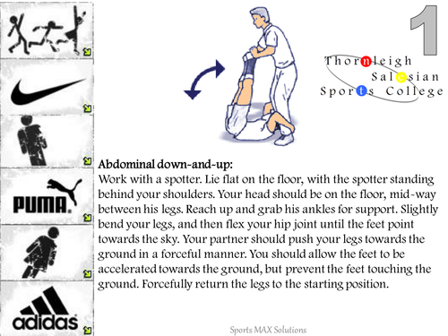 Circuit Training Station Guides and Recording Spreadsheet