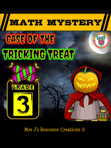Halloween Math Mystery Activity