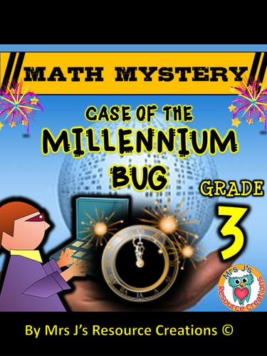 New Year Math Mystery Activity