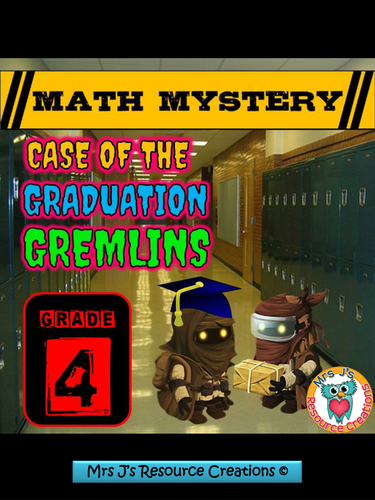 End of Year Math Mystery (GRADE 4)