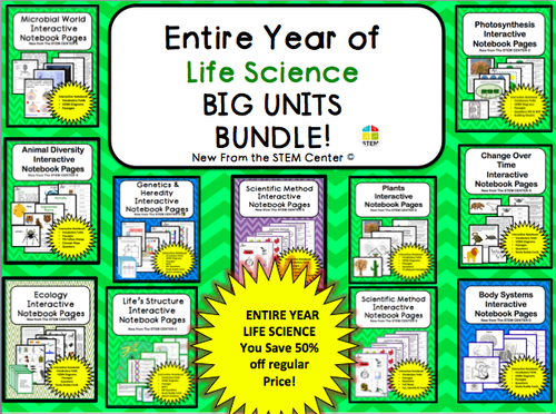 Life Science: BIG UNITS BUNDLE!