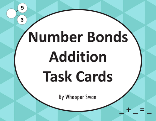 Number Bonds: Addition Task Cards