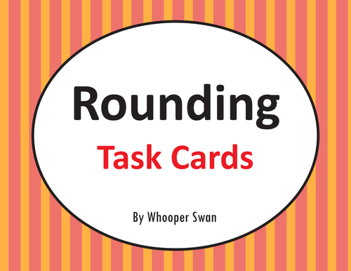 Rounding Task Cards