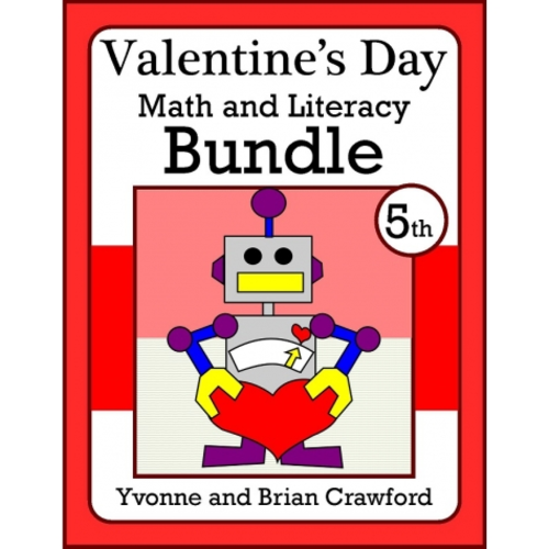 Valentine's Day Bundle for Fifth Grade Endless