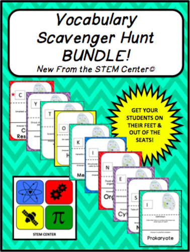 Science Test Scavenger Hunt by - UK Teaching Resources - TES
