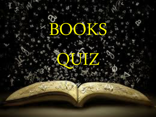 End of Year Quiz- Books