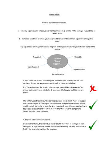 Exploring Connotations - English