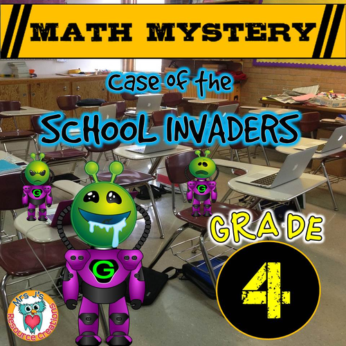 Back to School Math Mystery (GRADE 4)