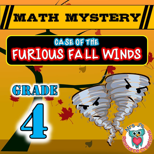 Fall Math Mystery Activity (GRADE 4)